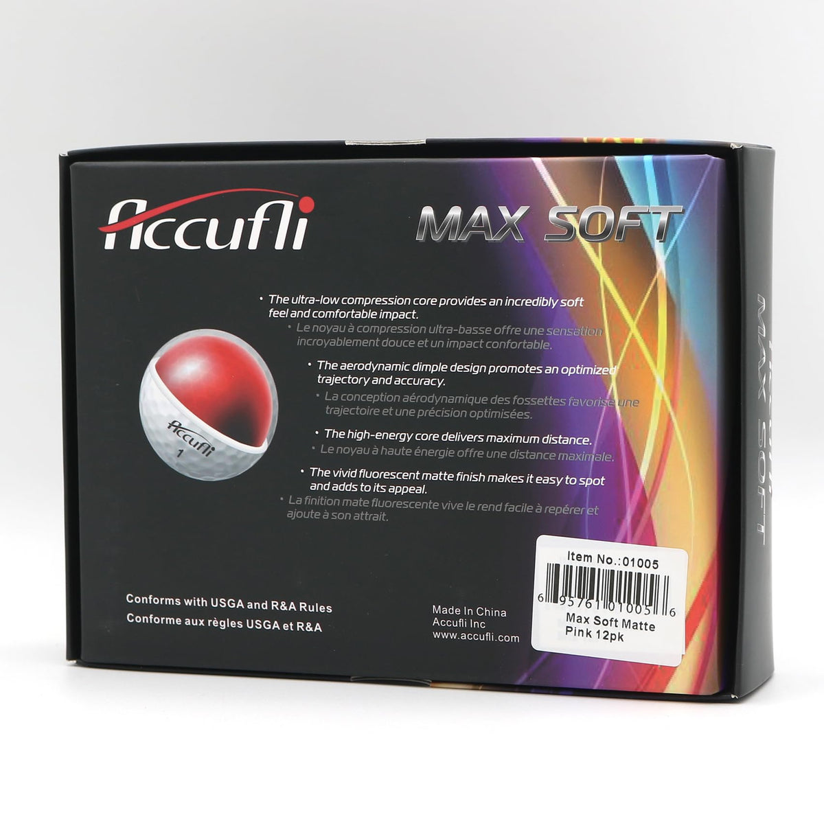 ACCUFLI Max Soft alignment design aiding aiming and consistency