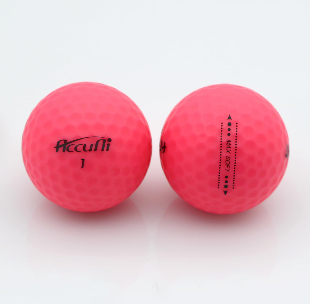 ACCUFLI Max Soft on green demonstrates greenside spin potential
