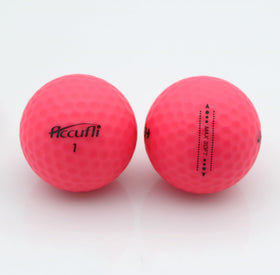 ACCUFLI Max Soft on green demonstrates greenside spin potential