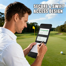 Acebirdie card slot and refills pocket helps organize tickets and cards.