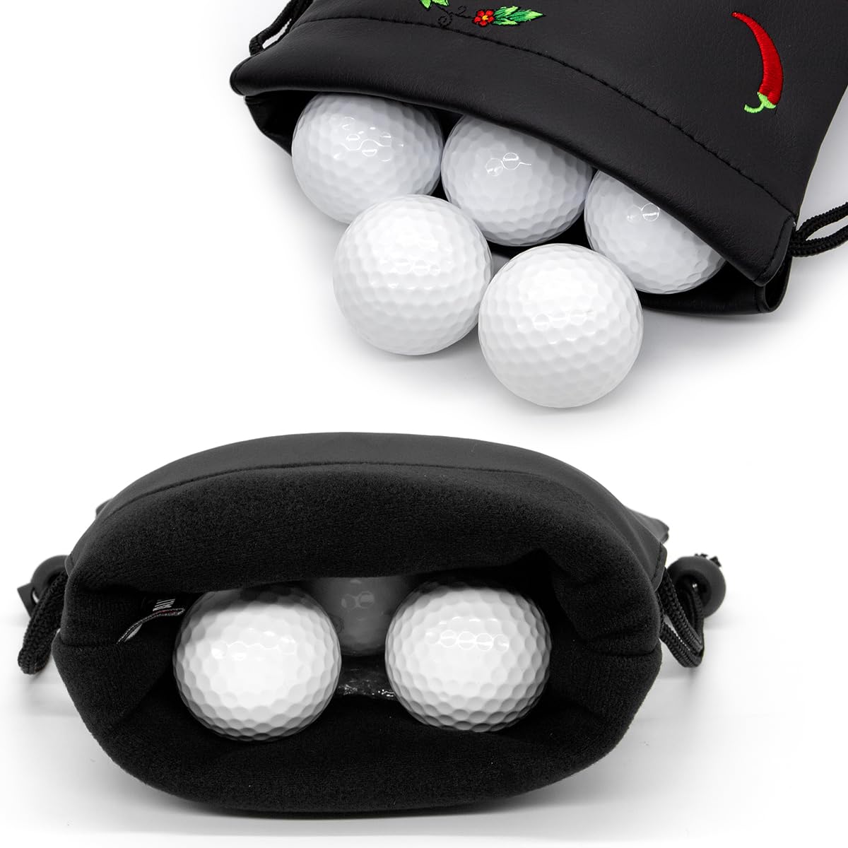 Acebirdie compact golf accessories pouch fits easily in pockets and bags.