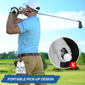Acebirdie golf pouch attaches easily to bags for quick access.