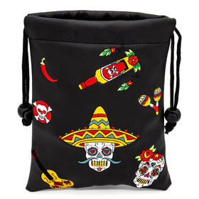 Acebirdie golf valuables pouch with drawstring closure secures small items on the course.