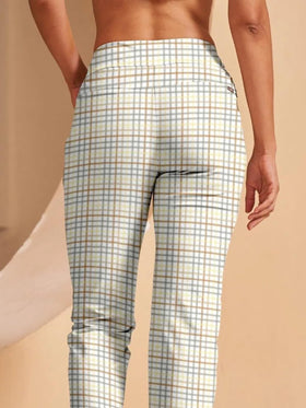ACEGOLFS women's golf pants waistband detail for secure fit