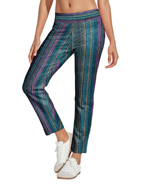 ACEGOLFS women's golf pants stretch printed ankle, versatile comfort for golf and travel.