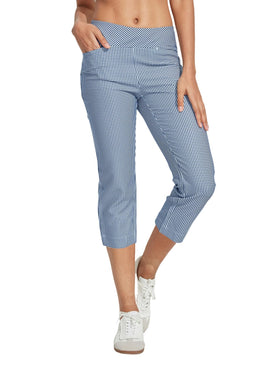 ACEGOLFS women's plaid golf pants with pockets for convenient round storage