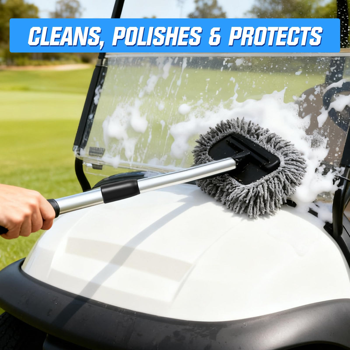 Acellegic golf cart cleaner kit full set ready to use