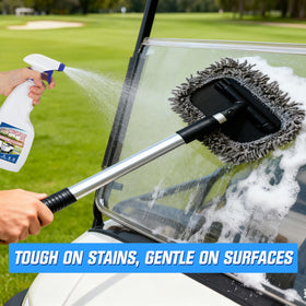 Acellegic microfiber towels wipe surfaces for a streak-free shine
