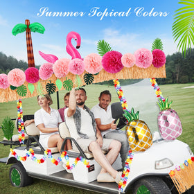 AceOrbit inflatable coconut tree forms a tropical backdrop for gatherings