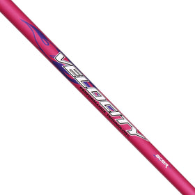 Acer Velocity pink graphite driver shaft shown in close view, highlighting lightweight feel.