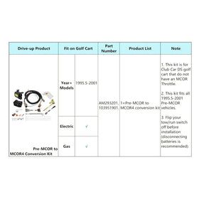 Acouto AM293201 pre-MCOR4 kit compatibility check with OE numbers.