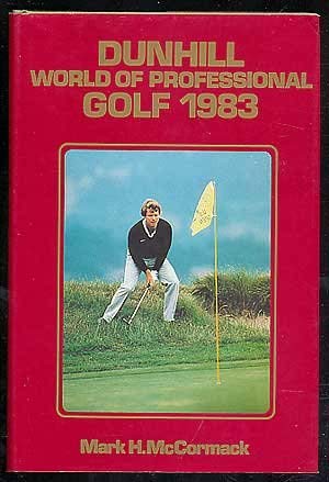 Acropolis Books Inc Dunhill World of Professional Golf 1983 cover is an ideal collectible for golf history fans.