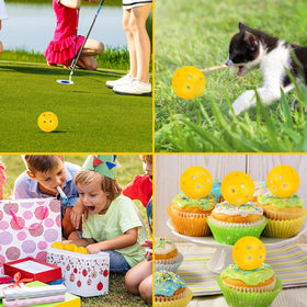 Adecortalk multi-use golf ball for indoor and outdoor activities.