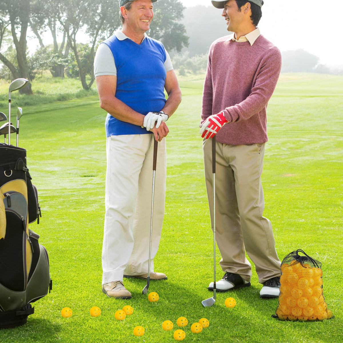 Adecortalk ball design features symmetrical holes for consistent short flights.