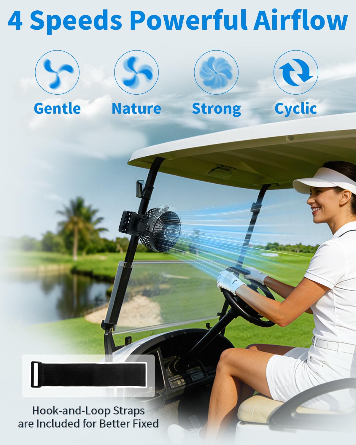 ADUST 12000mAh battery powers long sessions with reliable cooling