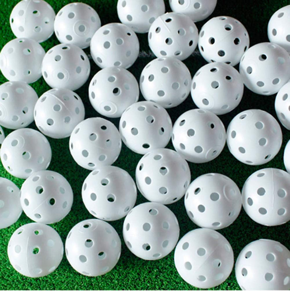 Adwikoso 100pcs golf balls for versatile practice at home or on the range.