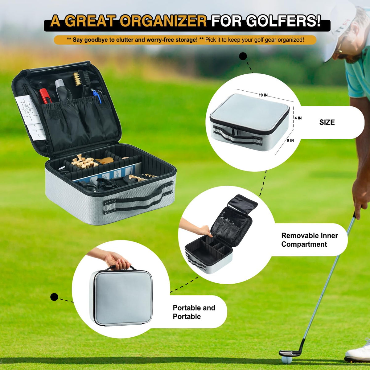 AEORUM club cleaning brush removes dirt from grooves efficiently.