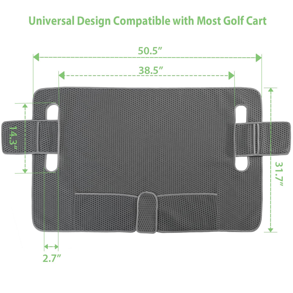 AEROiVi durable, machine-washable seat cover withstands sun and wear.