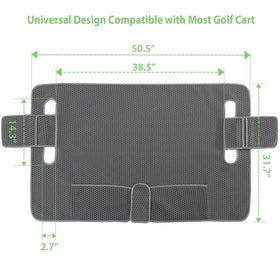 AEROiVi durable, machine-washable seat cover withstands sun and wear.
