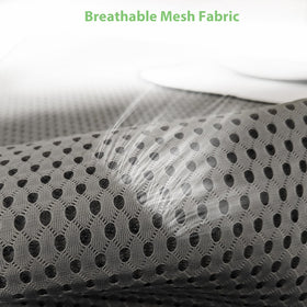 AEROiVi easy-to-install seat cover with armrest holes, lightweight and removable.