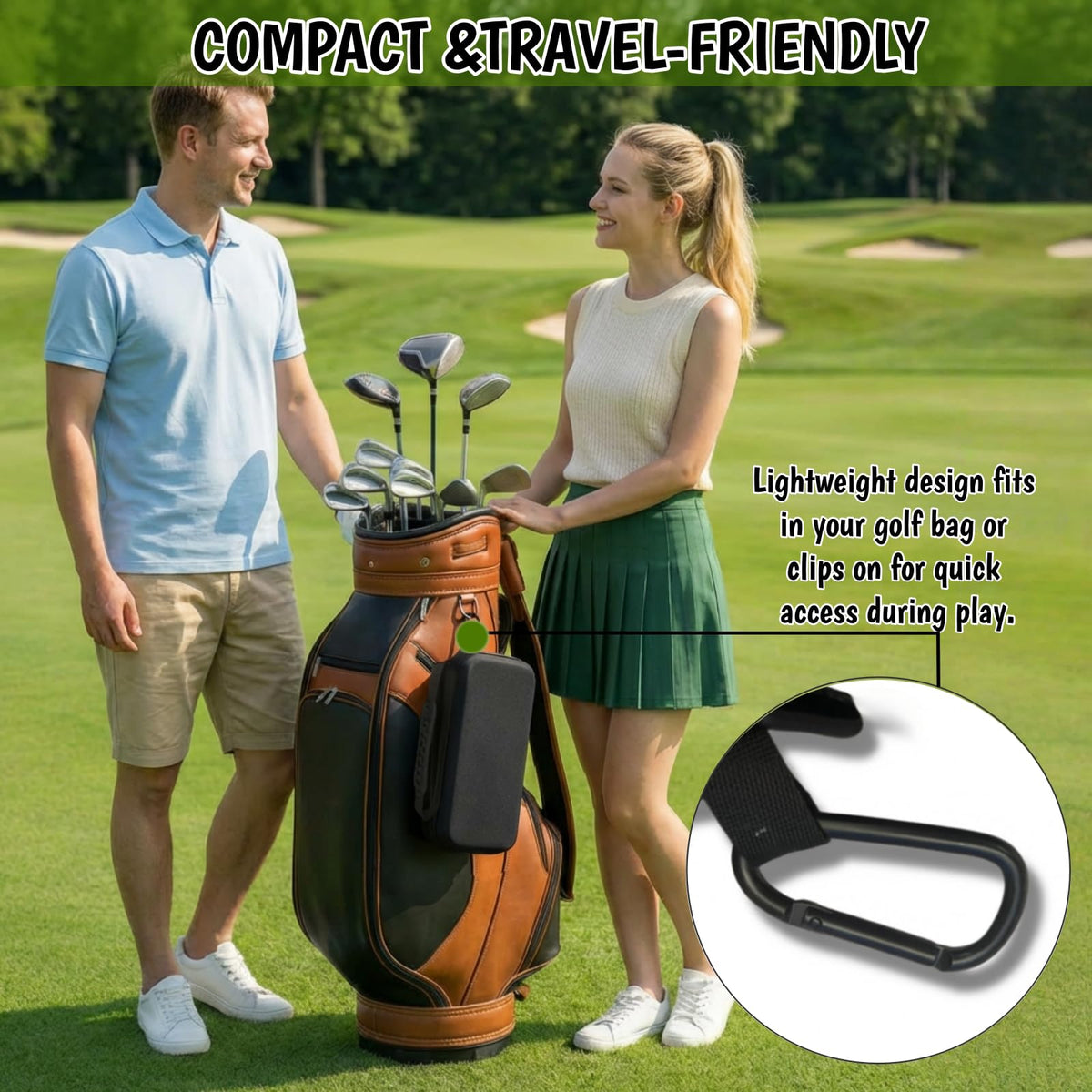 Aethycovi Golf Bag Organizer interior highlights smart pockets for balls, tees, and markers.