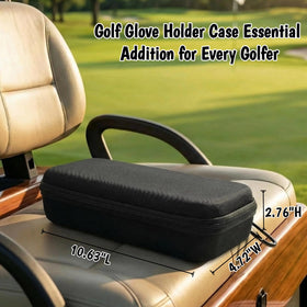 Aethycovi Golf Carabiner Clip demonstrates secure attachment to bag or belt.