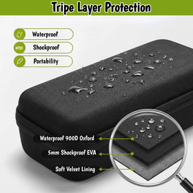 Aethycovi Golf Glove Holder removable feature keeps gloves dry and crease-free.