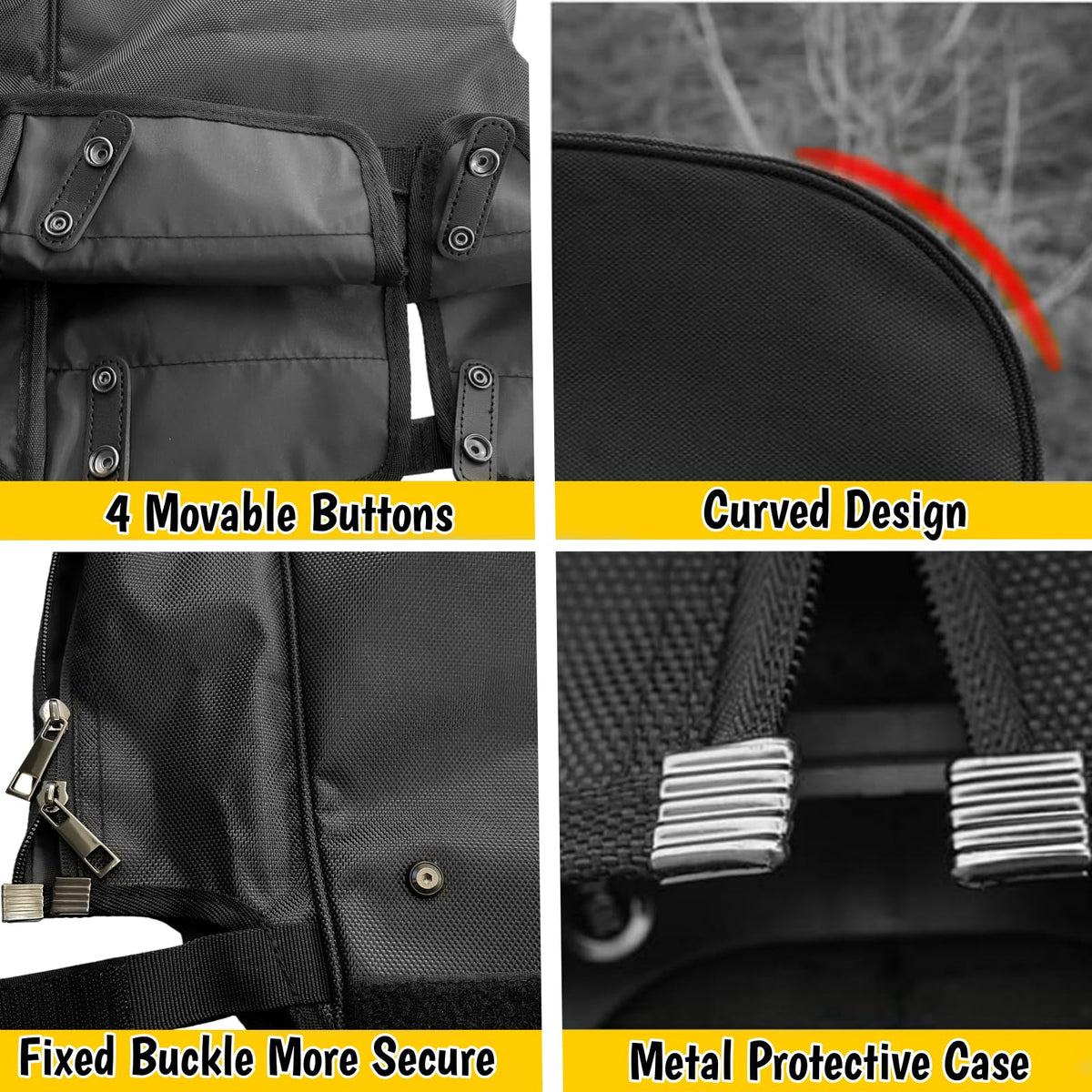 Aethycovi oversized zipper enables effortless club retrieval after rounds.
