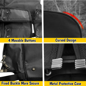 Aethycovi oversized zipper enables effortless club retrieval after rounds.