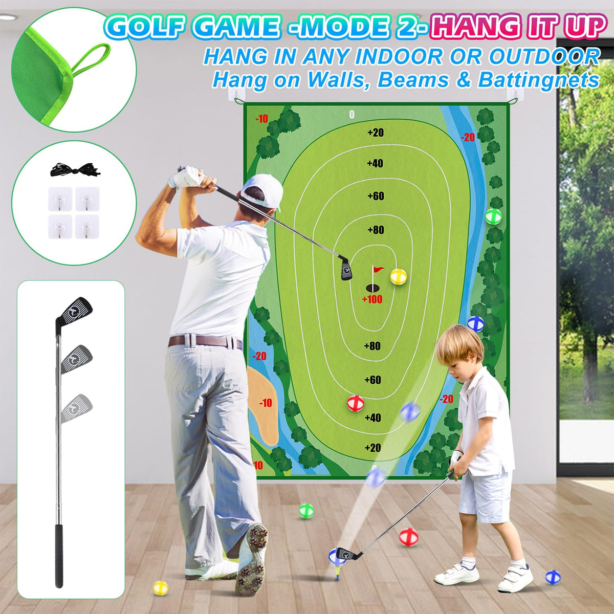 AETISY adjustable golf clubs illustrate customizable practice for growing players.
