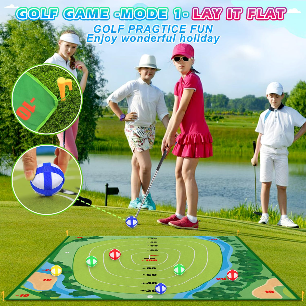 AETISY family backyard setup encourages inclusive fun for kids and adults.