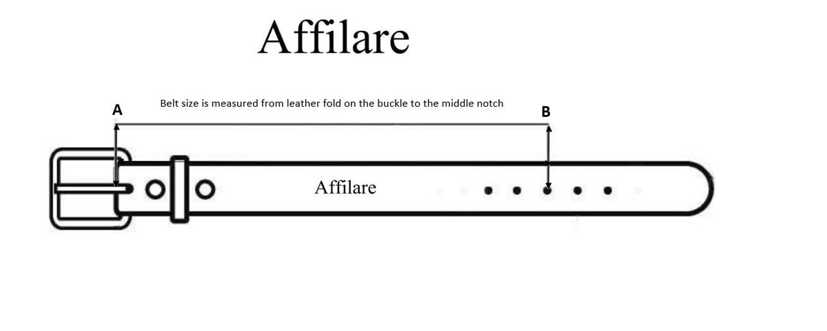 Affilare durable Western belt for jeans with practical, removable buckle options.