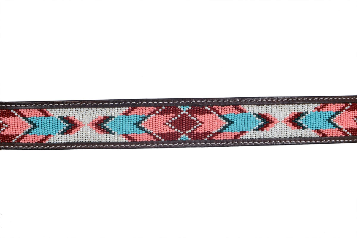 Affilare hand-tooled floral pattern showcases craftsmanship for a standout Western look.