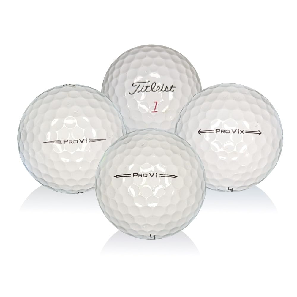 Afford-A-Ball Golf 50-count white Pro V1 and Pro V1x balls for practice