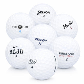 Afford-A-Ball Golf 50-pack mix of used balls for practice and casual rounds