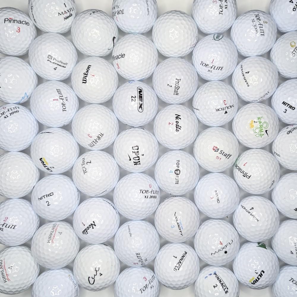 Afford-A-Ball Golf mix from brands like Vice, Srixon, Nike for value