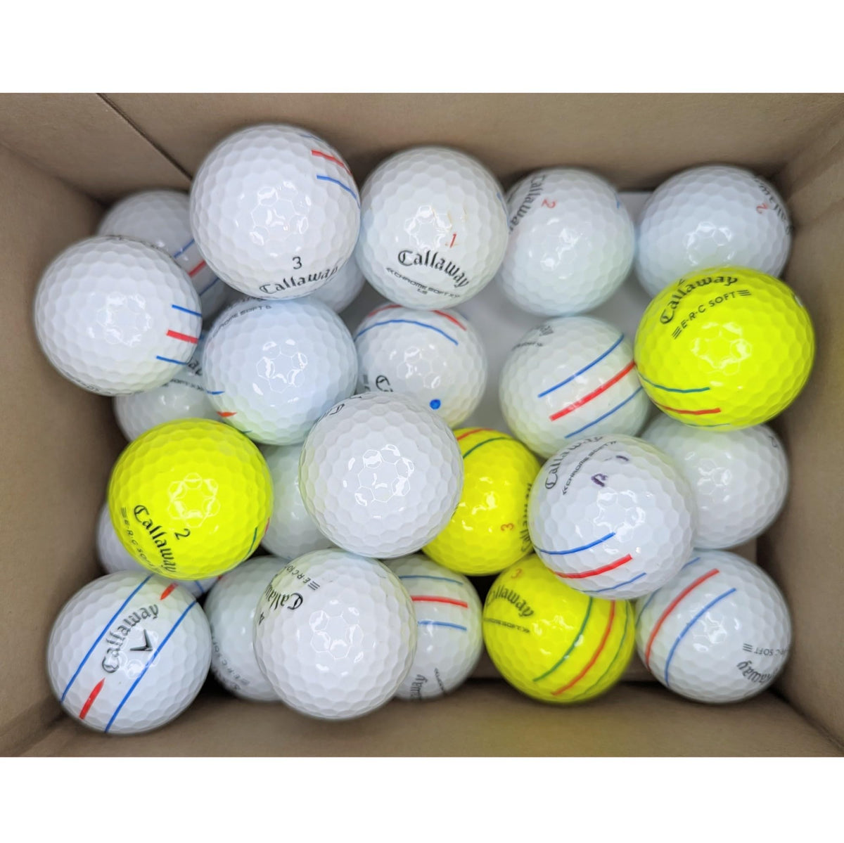 Afford-A-Ball Chrome Soft white ball designed for smooth feel.