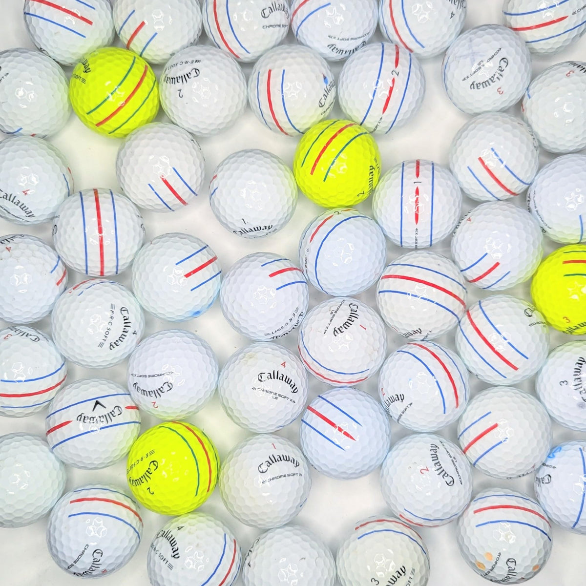 AFFORDABALL GOLF Chrome Soft X LS emphasizes durable feel and consistent flight.