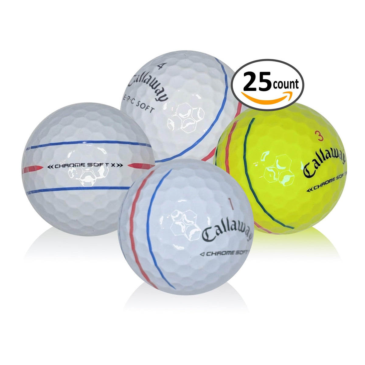 Afford-A-Ball ERC Soft white ball for range practice and casual rounds.
