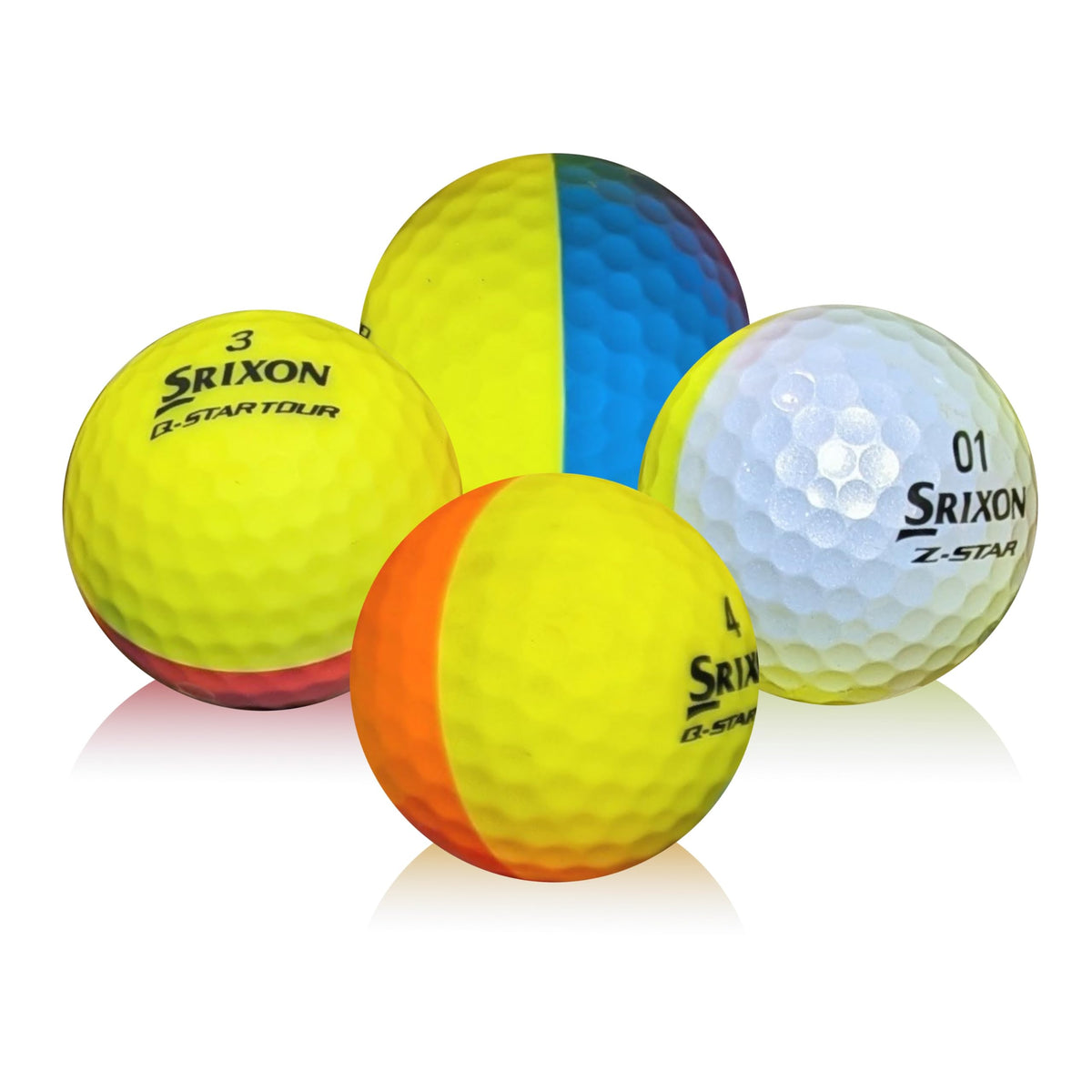Affordaball Golf 25-pack packshot shows budget-friendly practice balls.