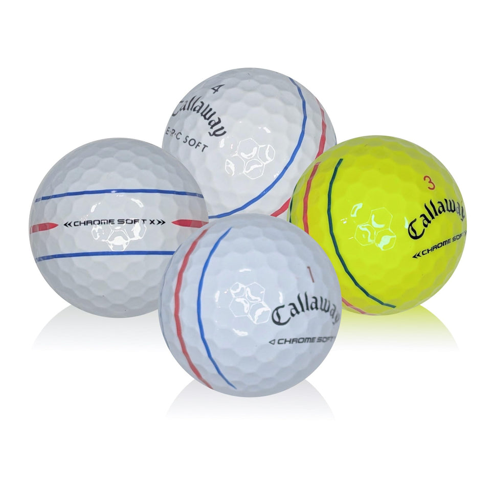 Affordaball Golf 25-pack Triple Track balls for reliable practice and rounds