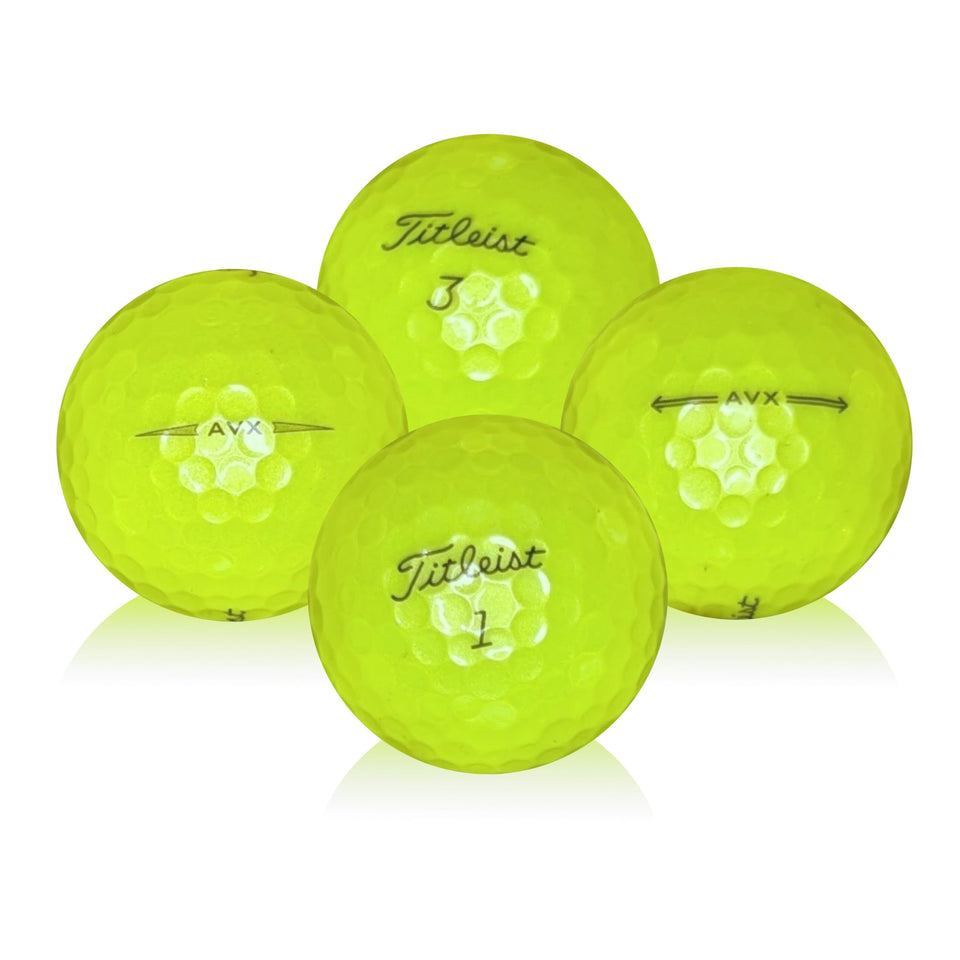 Afford-A-Ball Golf 25-pack Yellow AVX balls for affordable play