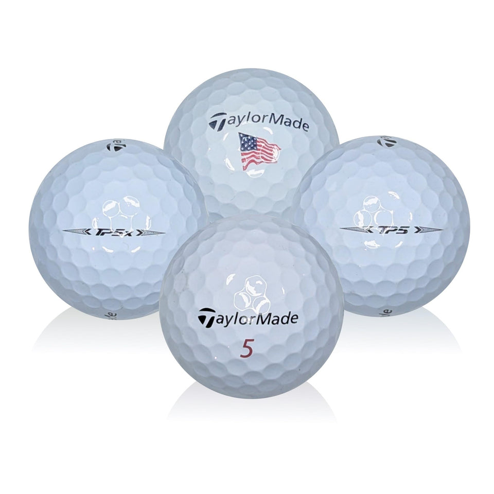 Afford-A-Ball Golf 50-pack box with recycled balls ready for practice and rounds.