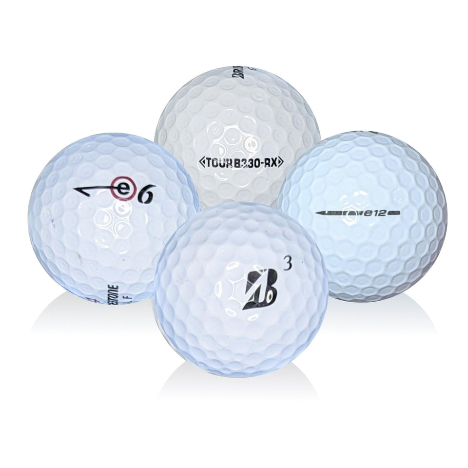 Affordaball Golf 50-pack packaging on display for budget practice.