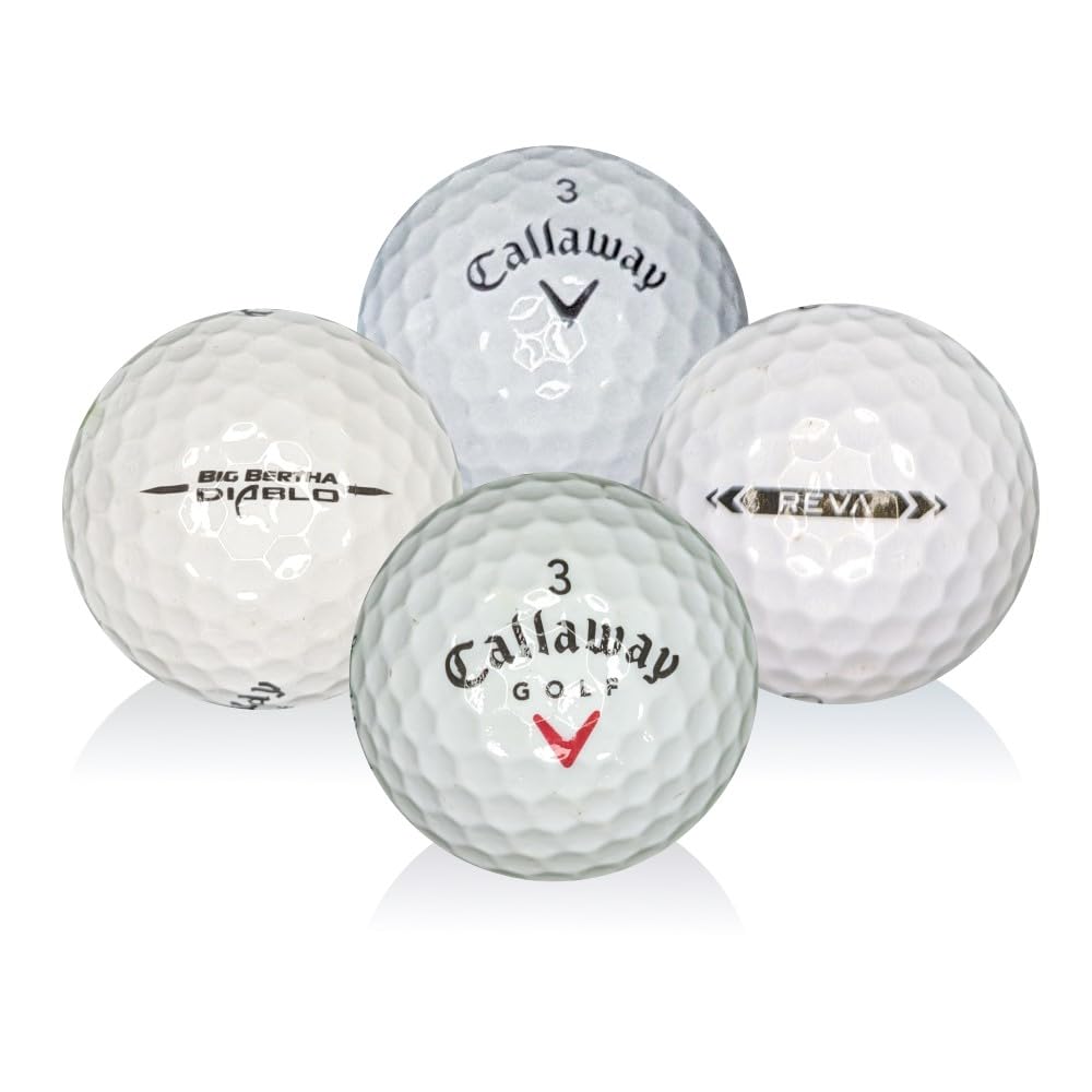 Affordaball Golf 50-pack packaging shown for casual rounds.