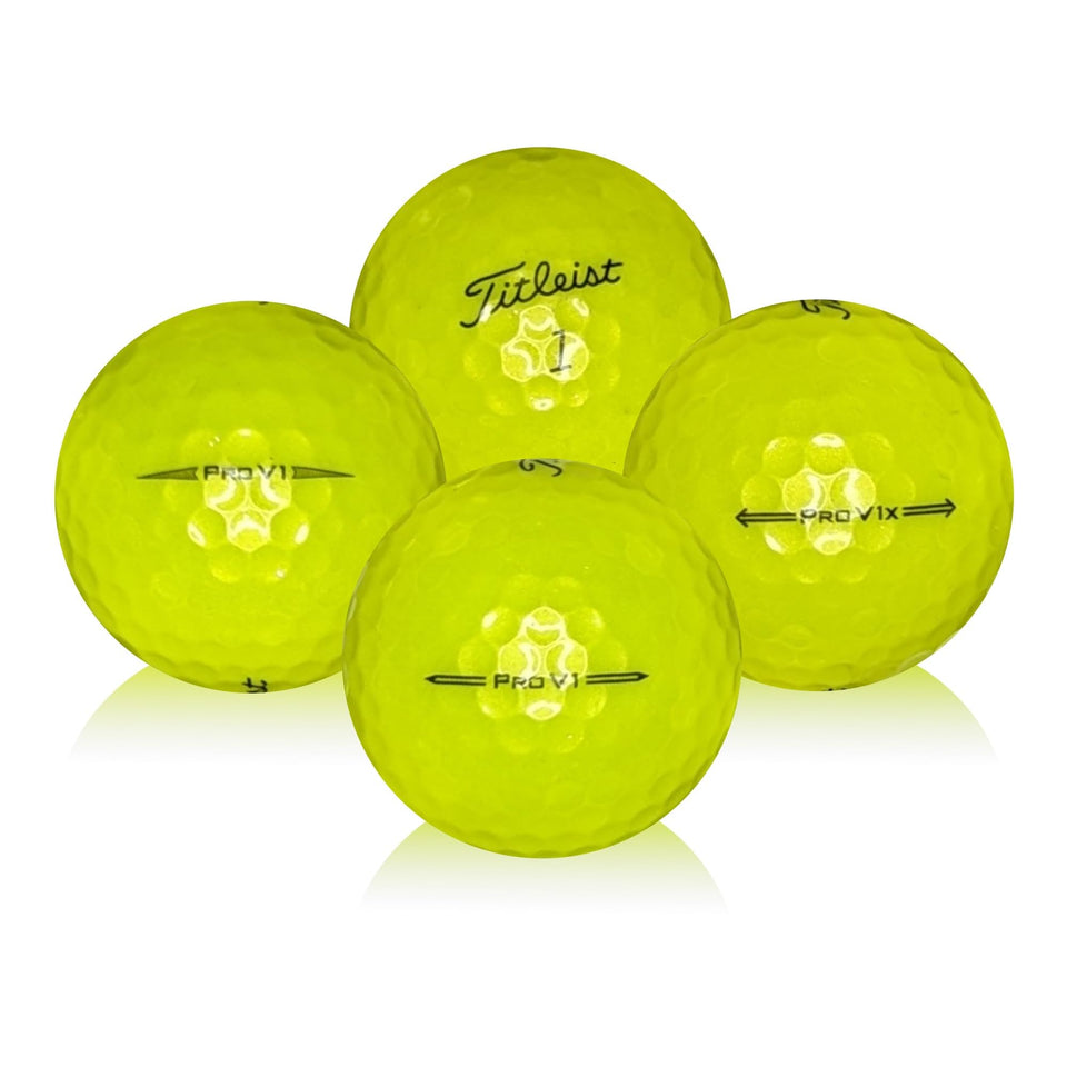 AFFORDABALL Golf: Afford-A-Ball yellow Pro V1 pack for practice and rounds