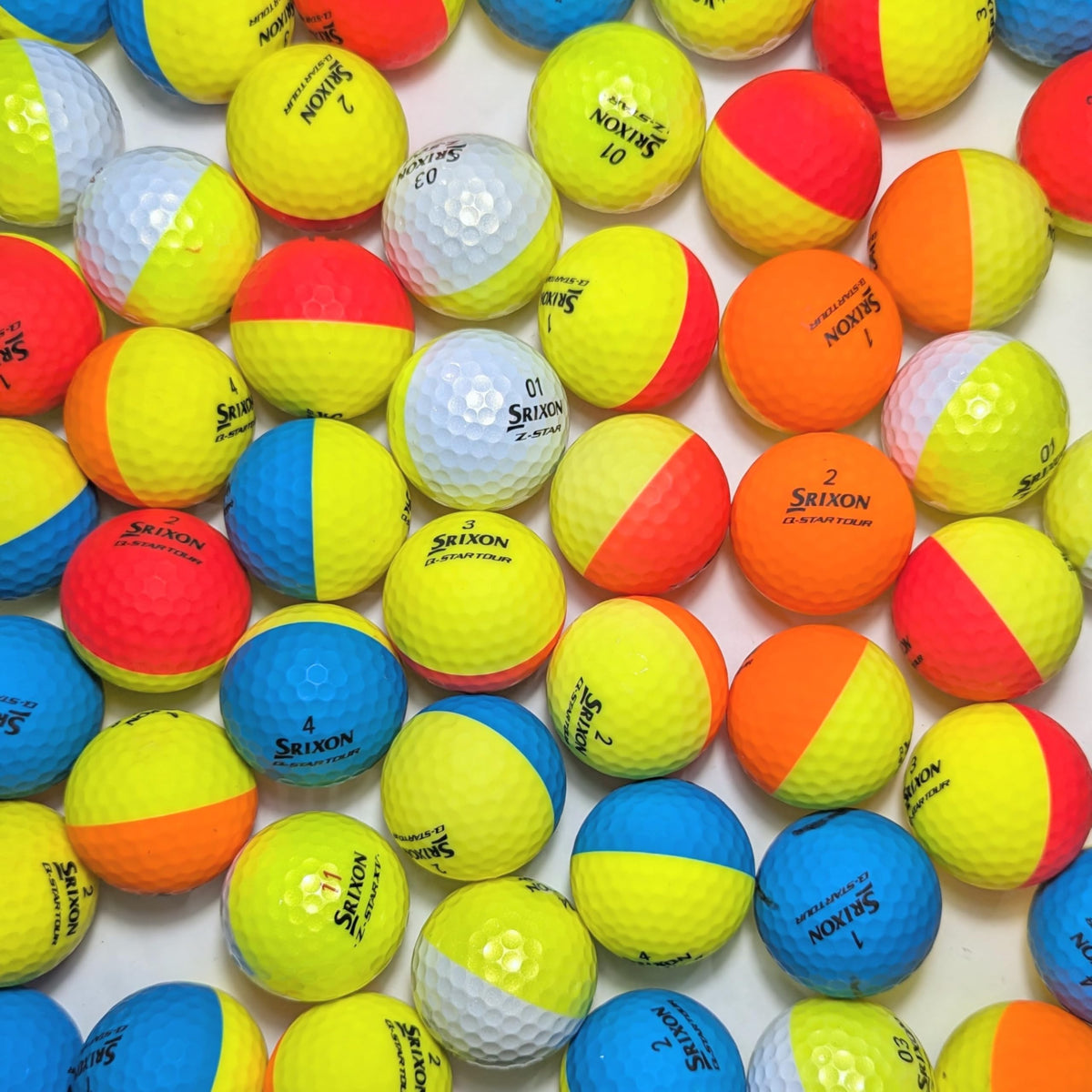 Affordaball Golf graded 5A4A balls for consistent practice quality.