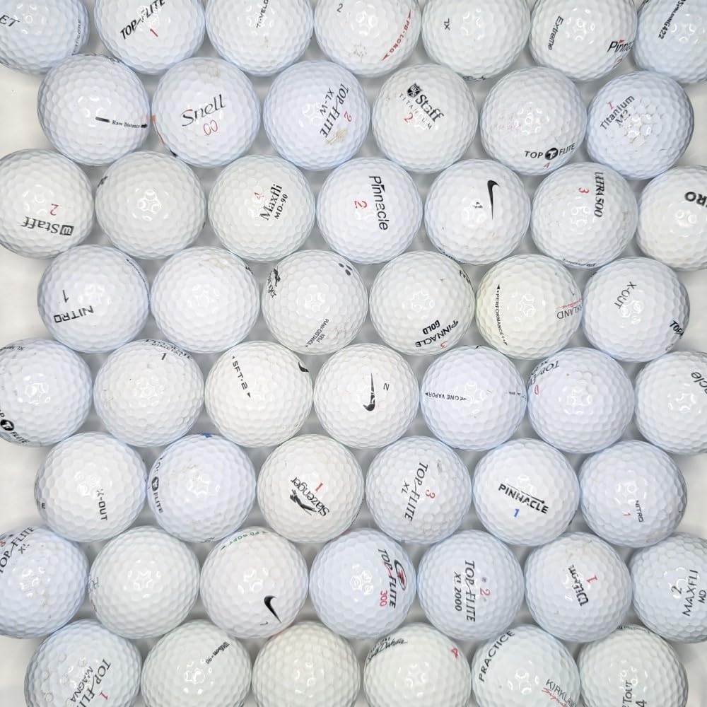 Near-mint condition balls ideal for casual rounds and training.