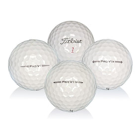 Afford-A-Ball Golf pack with white Pro V1 and Pro V1x balls for budget rounds.