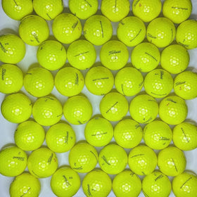 AFFORDABALL Golf: Premium used yellow Pro V1 ball, ideal for practice